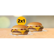 Cheeseburguer 2x1 en McDonald's: Just Eat acumula descuentos