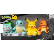 Figuras de Vinilo Pokémon - Pack de 4 (Pikachu, Bulbasaur, Squirtle, Charmander)