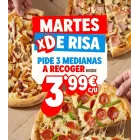 Medianas a 3'99€ en Domino's Pizza: 3 o más para recoger