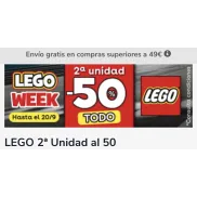 50% en Segunda Unidad de Lego en Toys 'R' Us