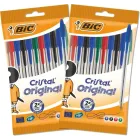 Bolígrafos BIC Cristal Original 20 Unidades Punta Media