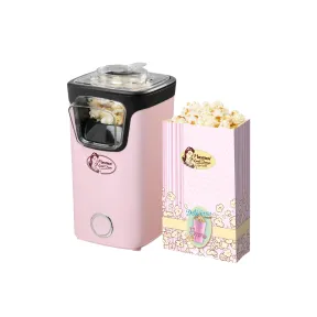 Palomitero Rosa Bestron: palomitas rápidas y sin aceite.