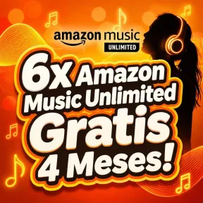 Amazon Music: 4 Meses Gratis en Tarifa Familiar 6x