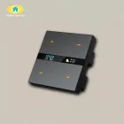 Interruptor Tuyaa M8 de pared con pantalla LCD