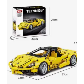 Competición de montaje de coche deportivo
