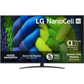 TV 50" LG NANOCELL 4K LED Smart TV HDR webOS 60Hz