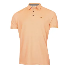 Polo de Golf Hombre Talla L Naranja Calvin Klein