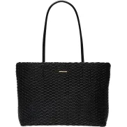 Bolso Tote Pleated con Cremallera de Mujer Calvin Klein