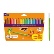 Rotuladores Lavables BIC Kids en Caja de 24 Unidades