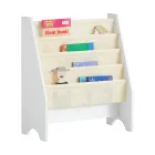 Librería SoBuy infantil de tela, 4 bolsillos, 25 kg, 62 x 30 x 7 cm