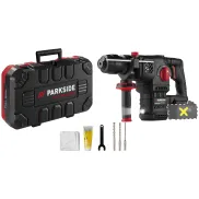 Martillo perforador 20 V Parksíde, recargable y potente