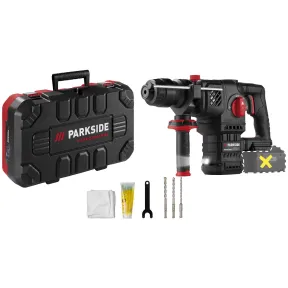 Martillo perforador 20 V Parksíde, recargable y potente