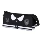 Portatodo Triple FAN 2.0 Miércoles Varsity Negro 23 x 11 cm