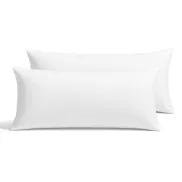 Pack x2 Almohadas Extrasuave de Fibra y Viscoelástica 90 cm