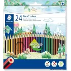 Lápices de colores Staedtler: Set de 24 unidades.