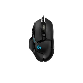 Logitech G502 Hero - Ratón gaming RGB, 11 botones, 25K DPI