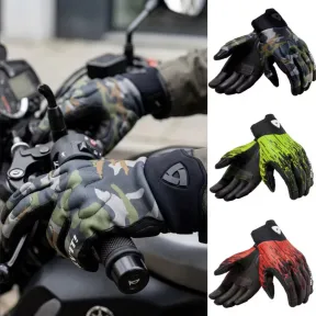Guantes REV'IT Spectrum verano en camuflaje y flúor