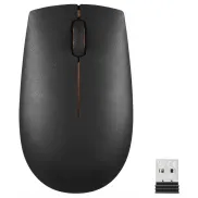 Ratón Inalámbrico Compacto Lenovo 300, 1000 DPI, Negro
