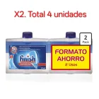 Limpiamáquinas Finish líquido lavavajillas - 4 unidades 250ml.