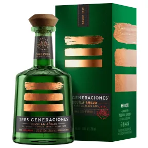 Tequila Añejo 700ml Tres Generaciones