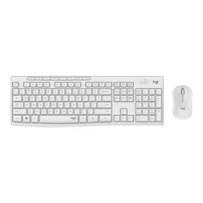 Teclado y Mouse Inalámbricos Logitech MK295 Silent Blanco