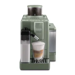 Cafetera De'Longhi Rivelia EXAM420.55.GR Verde Jade con 2 depósitos