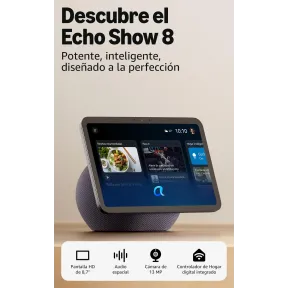 Echo Show 8 (última generación) de Amazon: Tu asistente inteligente