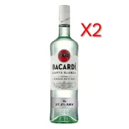 BACARDÍ Carta Blanca Ron Blanco 1L, ideal para mezclar