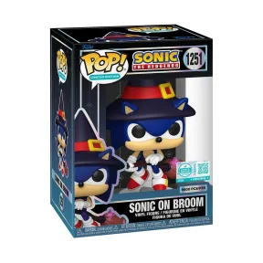 Sonic on Broom - Funko Pop! Edición Limitada de Sonic