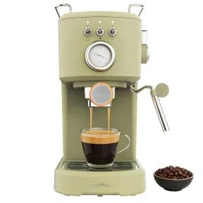 Cafetera Retro Cecotec Power Espresso 20 - 1100W y Vaporizador