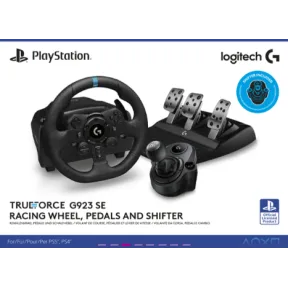 Logitech G923 SE Trueforce + Shifter: Volante de Racing