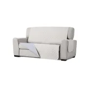 Cubre sofá antideslizante gris claro 3 plazas 160 cm CASAMODA
