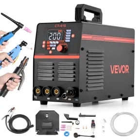 Máquina de Soldar 3 en 1 VEVOR: 50A Plasma y 200A TIG