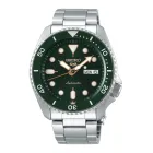Seiko 5 Sports: Reloj automático con esfera verde acero