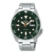 Seiko 5 Sports: Reloj automático con esfera verde acero