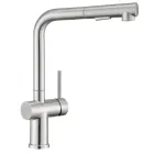 Grifo Extensible de Cocina Acero Inoxidable Alta Presión