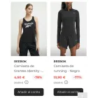 Camisetas para Mujer Reebok: ¡Descuentos de hasta el 89%!