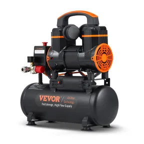 Compresor Silencioso 8L, 900W, 3,5 Mpa - Motor sin Aceite