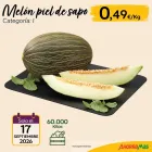 Piel de Sapo Melón a 0,49€ el Kilo