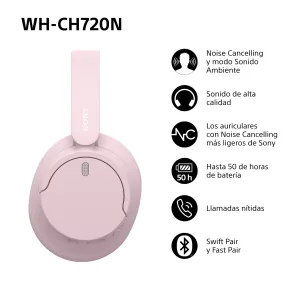 Pink Ladies: SONY WH-CH720N con cancelación de ruido