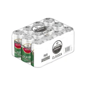 Pack de 12 latas Amstel Clásica Heineken - 3960 ml