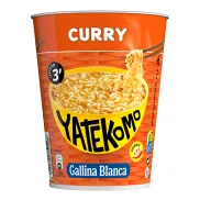 Fideos Orientales de Curry Yatekomo - Gallina Blanca, 61g