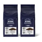 Café tostado oscuro en grano 2 kg (2 paquetes de 1 kg)
