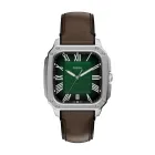 Reloj Fossil Crosby FS6150 hombre, caja cuadrada y piel