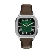 Reloj Fossil Crosby FS6150 hombre, caja cuadrada y piel