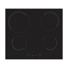 Vitrocerámica Candy Idea 60cm 4 Fuegos Táctil Negro