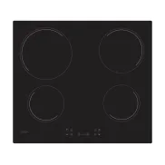 Vitrocerámica Candy Idea 60cm 4 Fuegos Táctil Negro