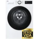 Lavadora LG 9kg 1400RPM con 12 programas de lavado
