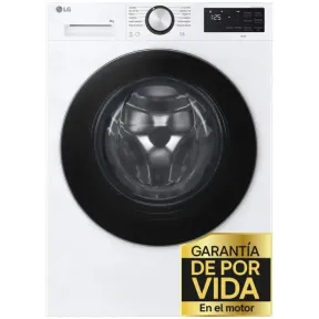 Lavadora LG 9kg 1400RPM con 12 programas de lavado