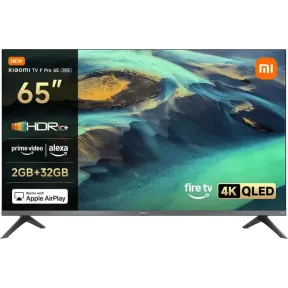 Xiaomi 65 F PRO - Smart TV QLED 4K de 65" en Negro